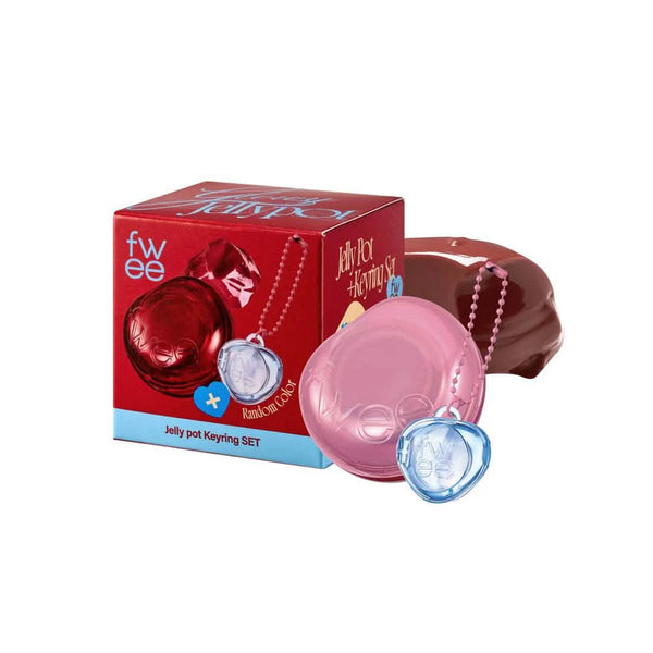 Keyring Lip & Cheek Glowy Jelly Pot JS02 Caramelized