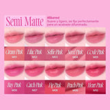 Pink Obsession Stay-Fit Lip Tint M07 Catch Pink (Semi Matte)