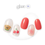 Glaze Semi-Cured Gel Nail: ZMA420N Cherry Puppy