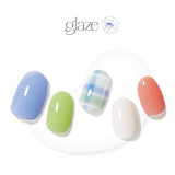 Glaze Semi-Cured Gel Nail: ZMA423N Candy Check