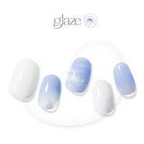 Glaze Semi-Cured Gel Nail: ZMA425N Sky Marble