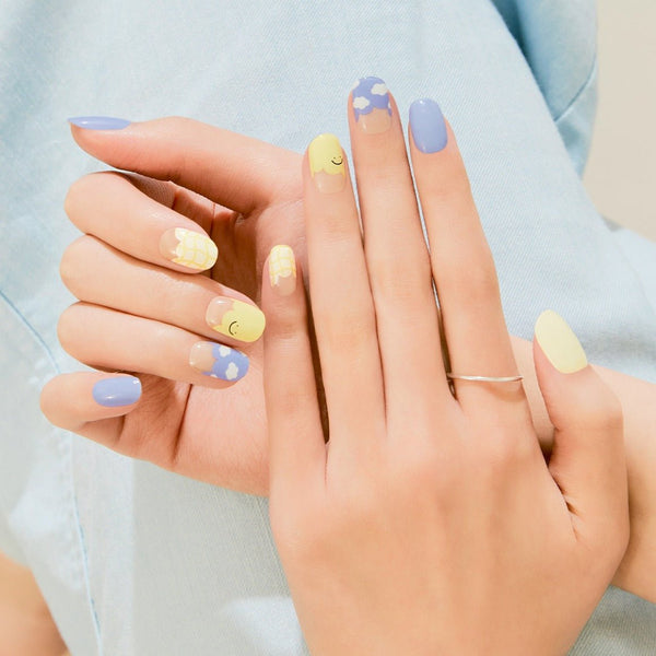 Glaze Semi-Cured Gel Nail: ZMA426N Happiness