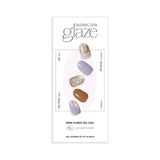 Glaze Semi-Cured Gel Nail: ZMA439N Dewy Fog