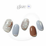 Glaze Semi-Cured Gel Nail: ZMA439N Dewy Fog