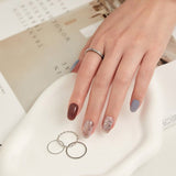 Glaze Semi-Cured Gel Nail: ZMA439N Dewy Fog