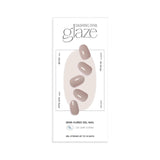 Glaze Semi-Cured Gel Nail: ZMC230N Soft Sand