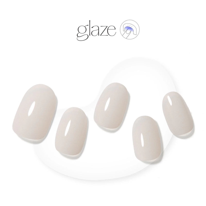 Glaze Semi-Cured Gel Nail: ZMC231N Soft Cream