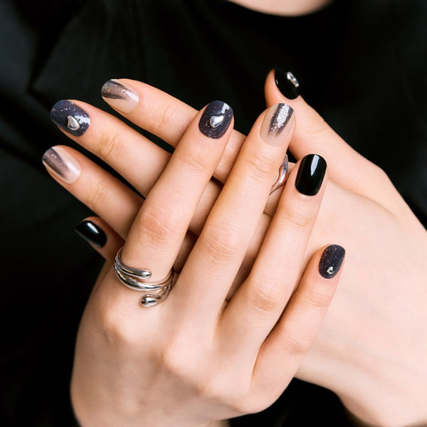 Glaze Semi-Cured Gel Nail: ZMJA028N_CN  Shadow