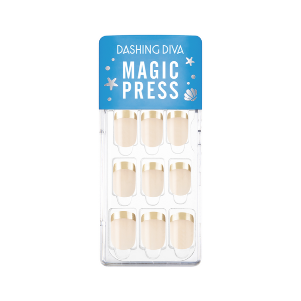 Magic Gel Press Manicure: MDR1036 (Square Regular - Ultra Comfort Fit)