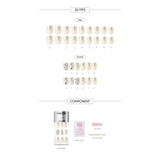 Magic Gel Press Manicure: MDR1208PR (Premium Square Regular)
