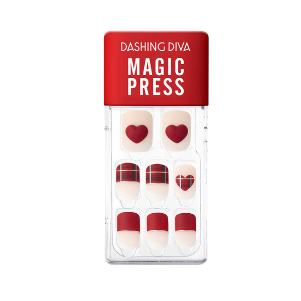 Magic Gel Press Manicure: MDR821 (Square Regular)