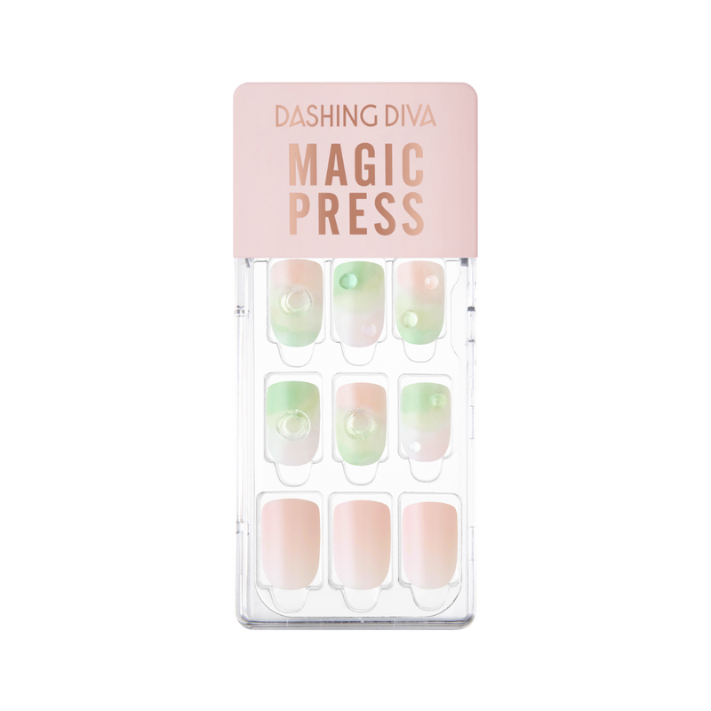 Magic Gel Press Manicure: MGL041 (Square Regular)