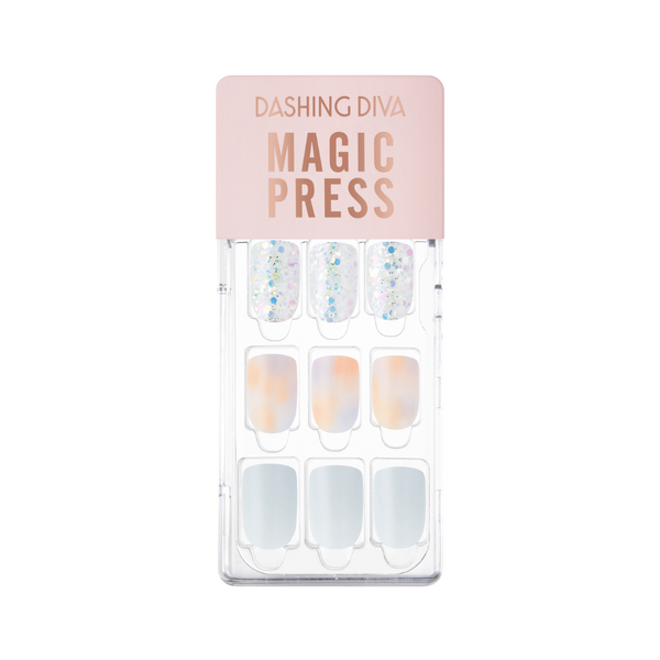 Magic Gel Press Manicure: MGL047 (Square Regular)