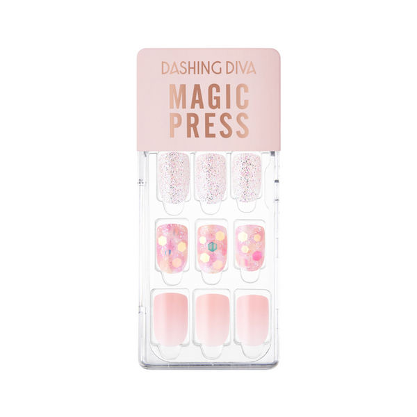 Magic Gel Press Manicure: MGL052 (Square Regular)