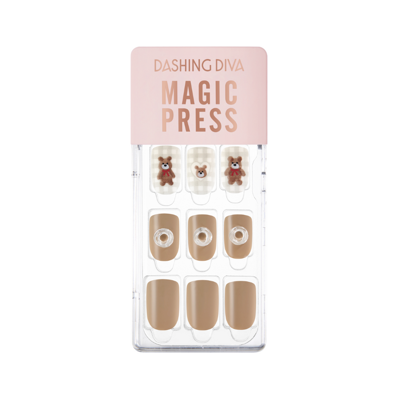 Magic Gel Press Manicure: MGL072 (Square Regular)