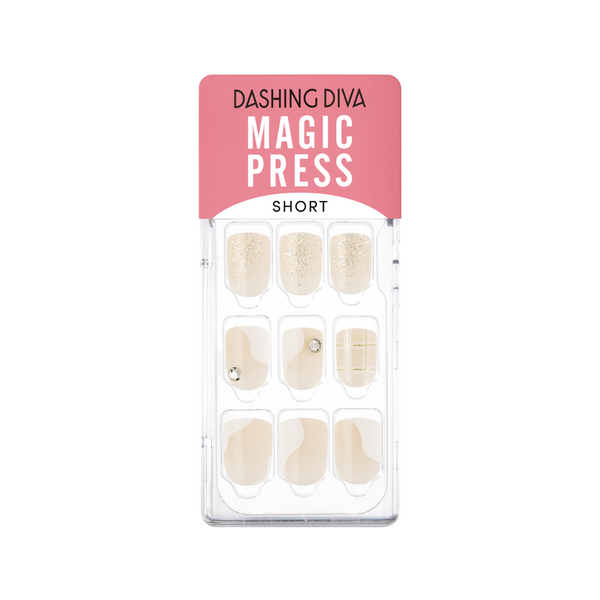 Magic Gel Press Manicure: MGL095SS (Square Short)