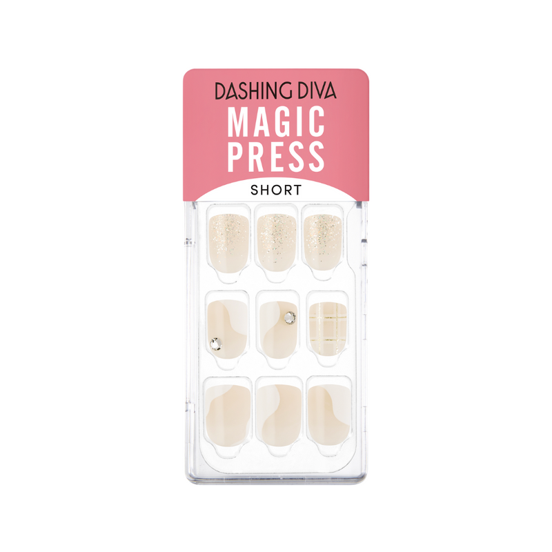 Magic Gel Press Manicure: MGL095SS (Square Short)