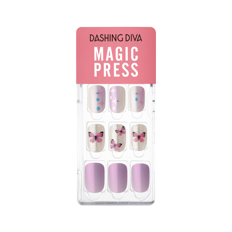 Magic Gel Press Manicure: MGL154RR (Round Regular)