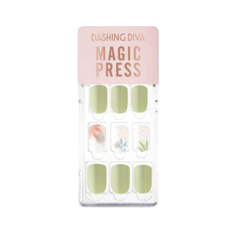 Magic Gel Press Manicure: MWK114 (Square Regular)