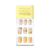 Magic Gel Press Manicure: MDR604 (Square-Super Slim Fit)
